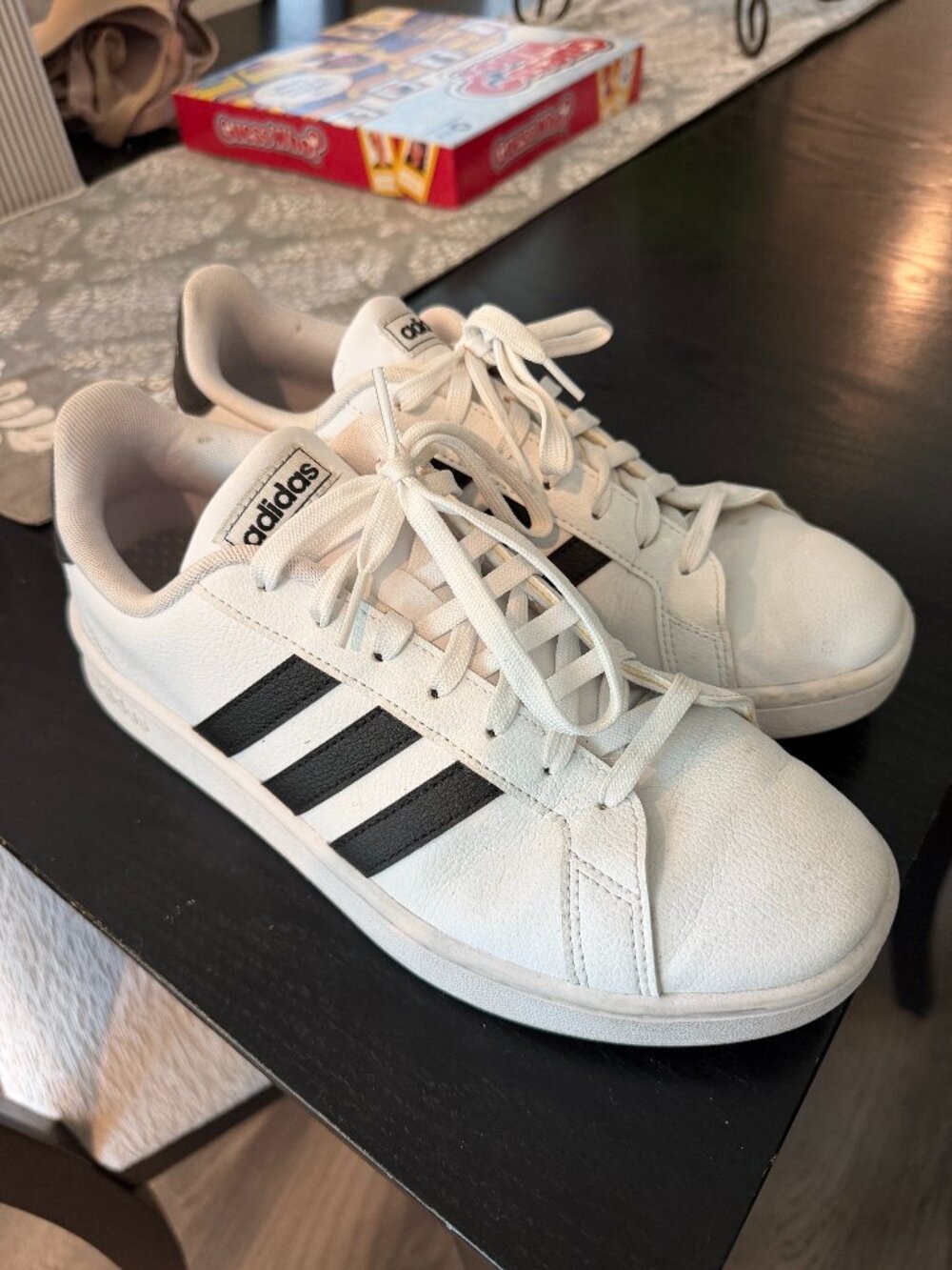 Adidas Women's Grand Court Sneaker - Size 11 - White & Black